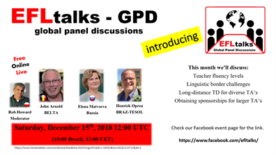 EFLtalks Global Panel Discussions